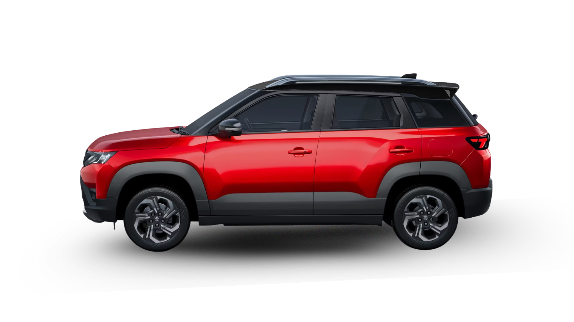 maruti brezza left side view
